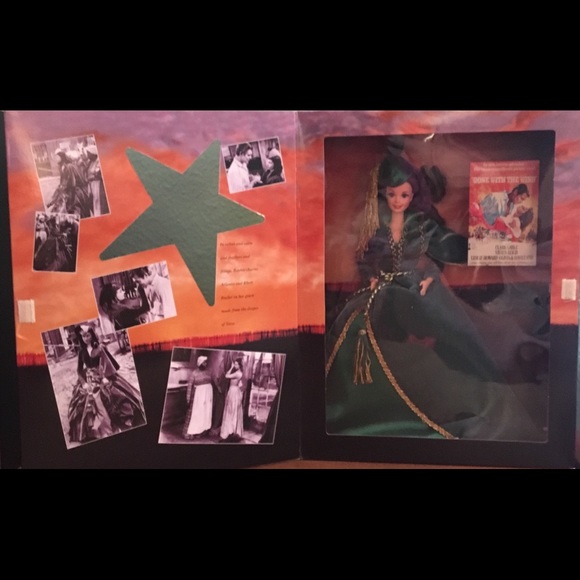 1994 Hollywood Legends Gone With The Wind  Barbie - Picture 3 of 6